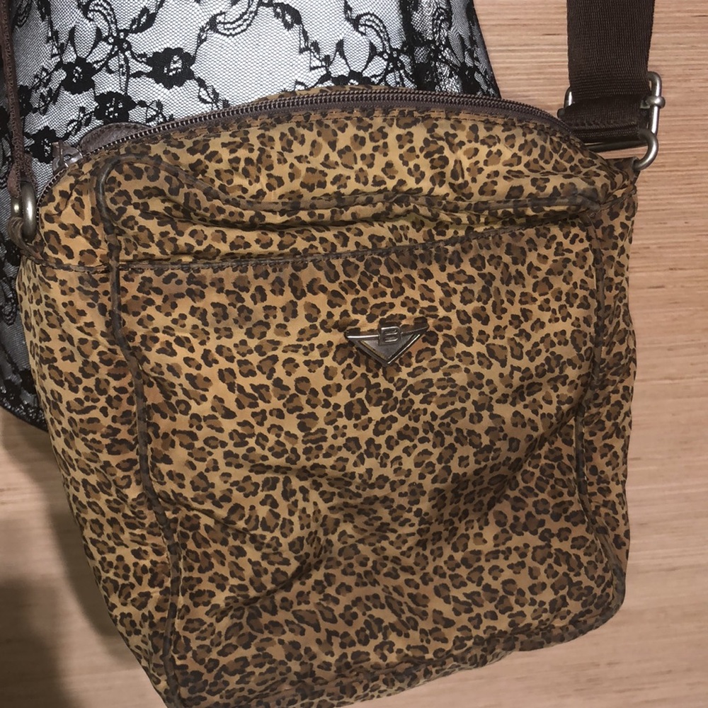 Authentic Bottega Veneta Animal Print Crossbody Bag